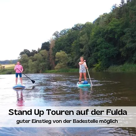 Fulda-chalet Mit Eigenem Bootssteg *