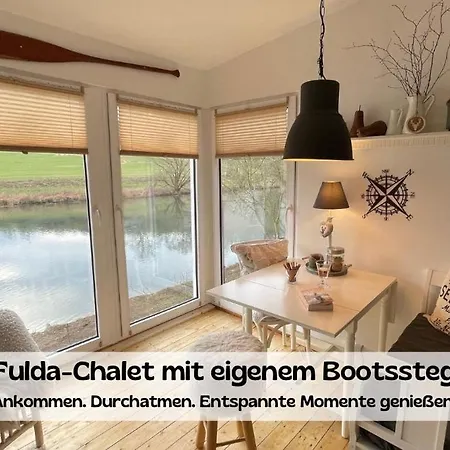 Fulda-chalet Mit Eigenem Bootssteg Holiday home