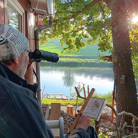 Am Flussufer In Der Mit Kaminofen Holiday home Guxhagen